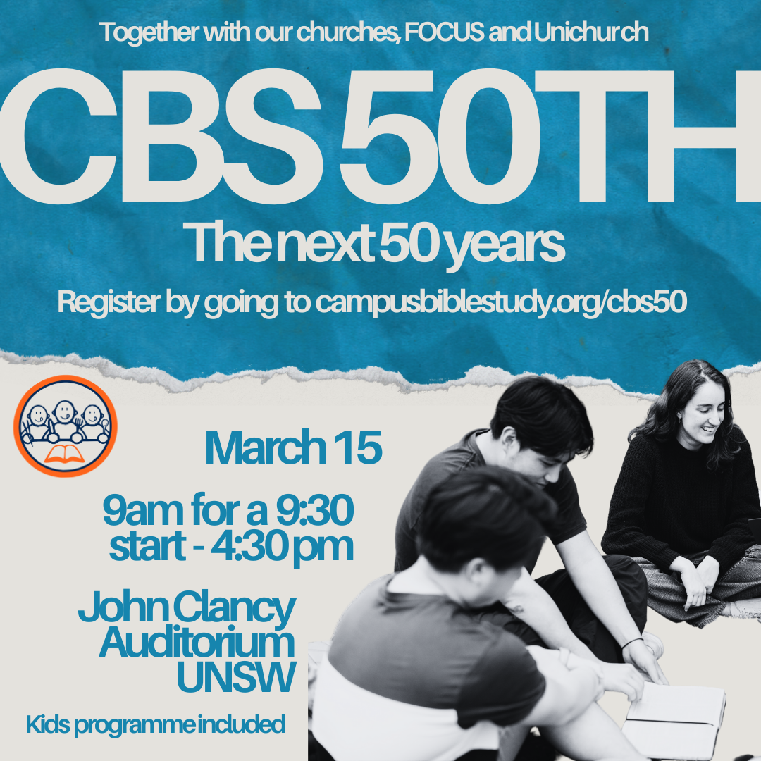 CBS 50th “Preach the Word” 2 Timothy 3:1-4:8 (Phillip Jensen)